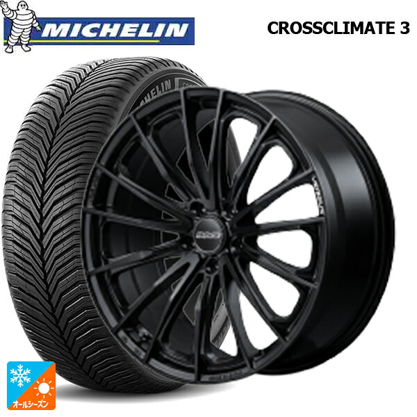 215/45R18 93W XL ミシュラン クロスクライメイト3 正規品 レイズ ベルサス ヴォウジェ SE BOJ 18-7J 国産車用 オールシーズンタイヤホイール4本セット｜タイヤホイール専門店コニシタイヤ