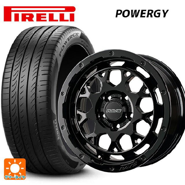 195/60R16 89H ピレリ パワジー 正規品 レイズ RS M9プラス BXZ 16-7J 国産車用 サマータイヤホイール4本セット