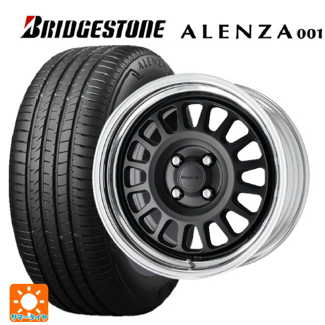 225/55R18 98V ブリヂストン アレンザ001 正規品 ワーク シーカー FD MBL 18-7.5J 国産車用 サマータイヤホイール4本セット