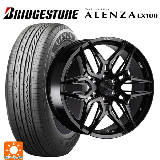 レクサス GX(250系)用 265/50R22 109V ブリヂストン アレンザLX100 正規品 # タナベ SSR ディバイド LG F グロスブラック 新品サマータイヤホイール 4本セット 345,177円