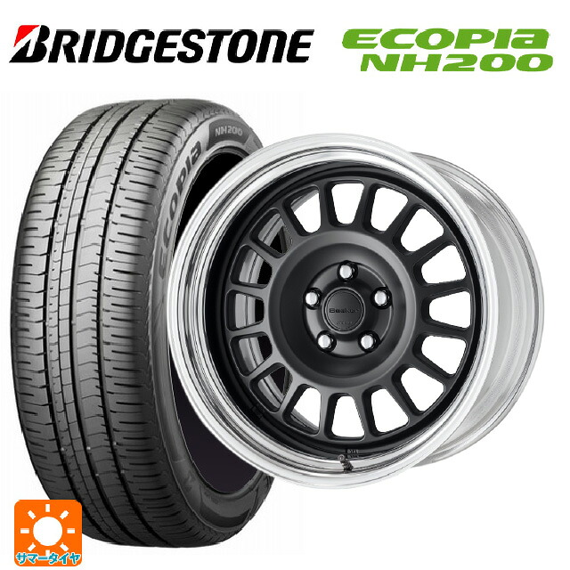 225/55R17 97V ブリヂストン エコピア NH200 正規品 ワーク シーカー FD MBL 17-7J 国産車用 サマータイヤホイール4本セット｜タイヤホイール専門店コニシタイヤ