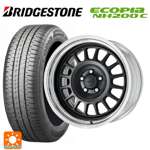 195/45R17 81W ブリヂストン エコピア NH200C 正規品 ワーク シーカー FD MBL 17-7J 国産車用 サマータイヤホイール4本セット|タイヤホイール専門店コニシタイヤ