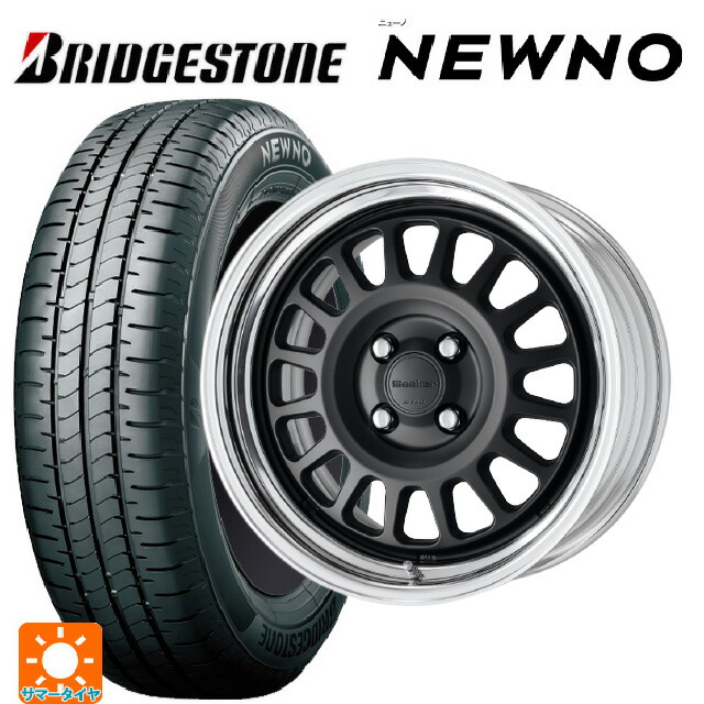 2026年製 185/55R16 83V ブリヂストン ニューノ 正規品 # ワーク シーカー FD MBL 16-6J 国産車用 サマータイヤホイール4本セット