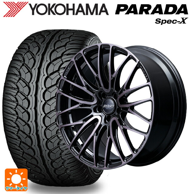 マツダ CX-80(KL5/KL3系)用 235/60R18 103V ヨコハマ パラダ PA02 レイズ ホムラ2X10BD ブラッククリアエディション BFJ 新品サマータイヤホイール 4本セット|タイヤホイール専門店コニシタイヤ