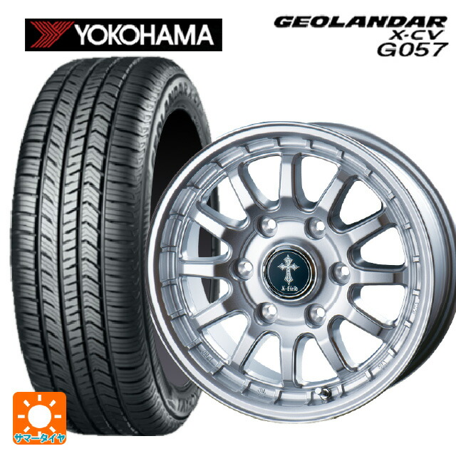 レクサス LX(300系)用 265/70R18 116T ヨコハマ ジオランダー X-CV G057 正規品 インターミラノ クロスフィールド アルファ SI 新品サマータイヤホイール 4本セット|タイヤホイール専門店コニシタイヤ