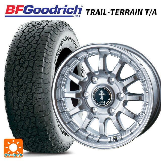 レクサス LX(300系)用 275/65R18 116T BFグッドリッチ トレイルテレーン T/A ホワイトレター 正規品 インターミラノ クロスフィールド アルファ SI 新品サマータイヤホイール 4本セット