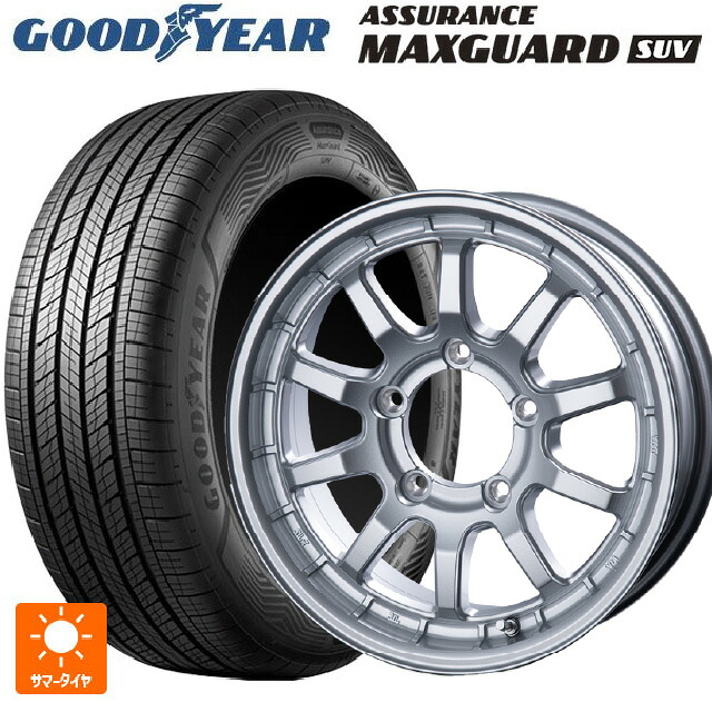 スズキ ジムニー(64系)用 215/70R16 100H グッドイヤー アシュアランス マックスガード SUV インターミラノ クロスフィールド アルファ SI 新品サマータイヤホイール 5本セット|タイヤホイール専門店コニシタイヤ