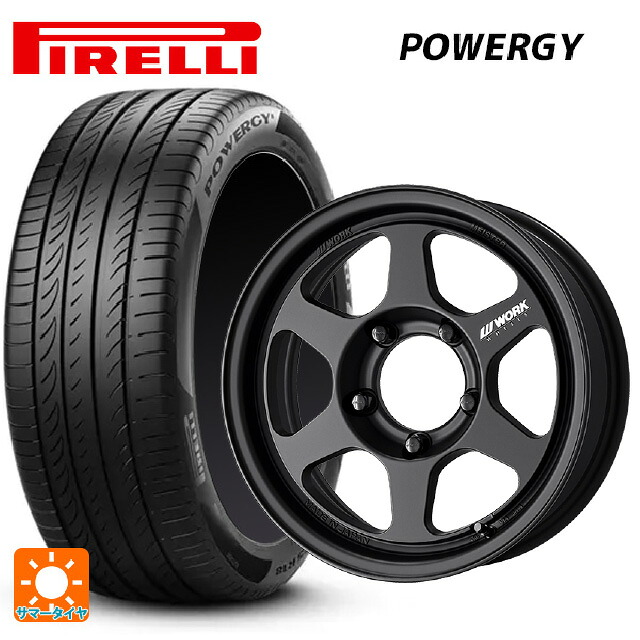 215/65R16 98H ピレリ パワジー 正規品 ワーク マイスター L1 1ピース SUV MBL 16-5.5J 国産車用 サマータイヤホイール4本セット