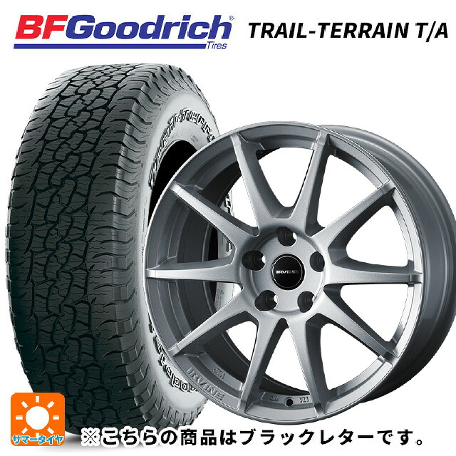 アウディ Q3(F3系)用 235/55R18 104H XL BFグッドリッチ トレイルテレーン T/A ブラックレター 正規品 ウェッズ アーヴィン S02 シルバー 新品サマータイヤホイール 4本セット|タイヤホイール専門店コニシタイヤ