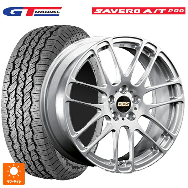 225/75R16 104T WEB限定販売 GTラジアル サベロ AT プロ ホワイトレター BBS RE-L2 DS 16-6.5J 国産車用 サマータイヤホイール4本セット
