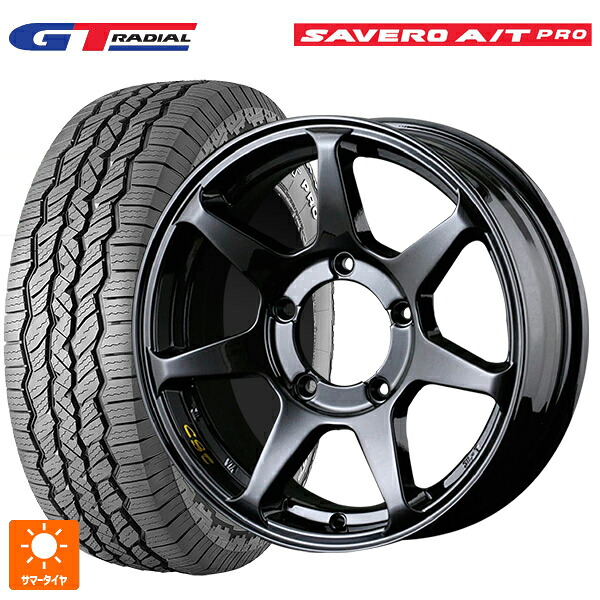 225/75R16 104T WEB限定販売 GTラジアル サベロ AT プロ ホワイトレター ドゥオール CST ゼロワンハイパー +J 鋳出しロゴ GBK 16-5.5J 国産車用 サマータイヤホイール4本セット
