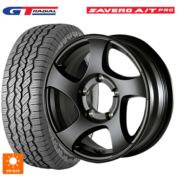225/75R16 104T WEB限定販売 GTラジアル サベロ AT プロ ホワイトレター ドゥオール CST ゼロワンハイパーJL FBK 16-5.5J 国産車用 サマータイヤホイール4本セット|タイヤホイール専門店コニシタイヤ