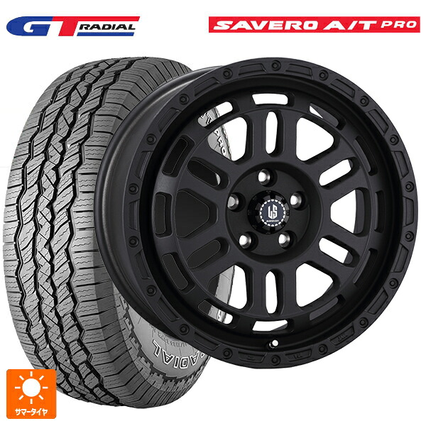 225/75R16 104T WEB限定販売 GTラジアル サベロ AT プロ ホワイトレター 阿部商会 ラ･ストラーダ ディスカバー WB 16-7J 国産車用 サマータイヤホイール4本セット｜タイヤホイール専門店コニシタイヤ