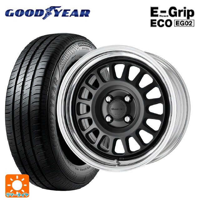 175/60R16 82H グッドイヤー エフィシェントグリップ エコ EG02 # ワーク シーカー FD MBL 16-6J 国産車用 サマータイヤホイール4本セット 103,495円