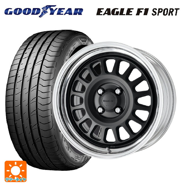 195/50R16 84V グッドイヤー イーグルF1 スポーツ ワーク シーカー FD MBL 16-6J 国産車用 サマータイヤホイール4本セット 108,445円
