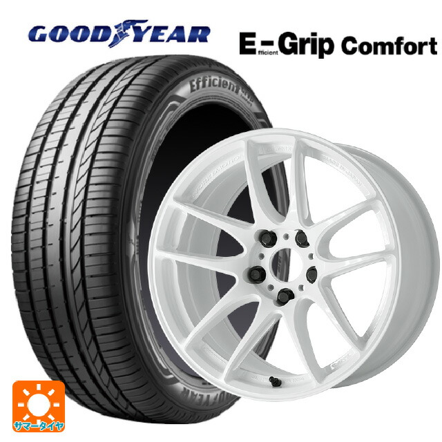 245/40R19 98W XL グッドイヤー エフィシェントグリップ コンフォート ワーク エモーション CR至極 ICW 19-8.5J 国産車用 サマータイヤホイール4本セット