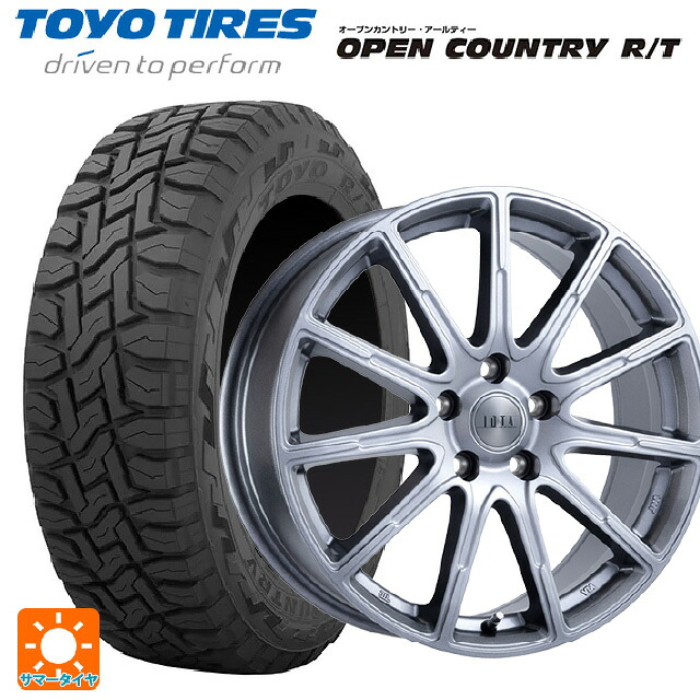 ミツビシ デリカD:5(3DA系)用 215/70R16 100Q トーヨー オープンカントリー RT ブラックレター 阿部商会 ラ･ストラーダ ティラード イオタ ハイライトシルバー 新品サマータイヤホイール 4本セット