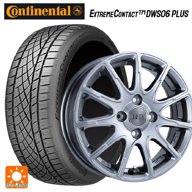 195/50R16 84W コンチネンタル エクストリームコンタクト DWS06プラス 正規品 阿部商会 ラ・ストラーダ ティラード イオタ ハイライトシルバー 16-6J 国産車用 サマータイヤホイール4本セット|タイヤホイール専門店コニシタイヤ