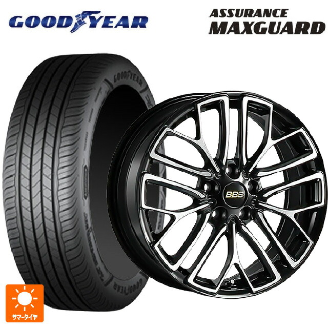 トヨタ GRカローラ(4BA-GZEA14H)用 245/40R18 93W グッドイヤー アシュアランス マックスガード BBS RE-X BKD 新品サマータイヤホイール 4本セット