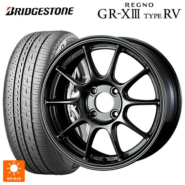 205/60R16 96H XL ブリヂストン レグノ GR-X3 タイプ RV 正規品 # ウェッズ ウェッズスポーツ TC105X EJ-TITAN 16-7J 国産車用 サマータイヤホイール4本セット