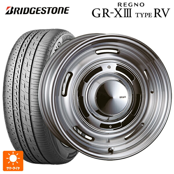 225/50R18 95V ブリヂストン レグノ GR-X3 タイプ RV 正規品 # クリムソン ディーン クロスカントリー バーニッシュグレー 18-8J 国産車用 サマータイヤホイール4本セット|タイヤホイール専門店コニシタイヤ