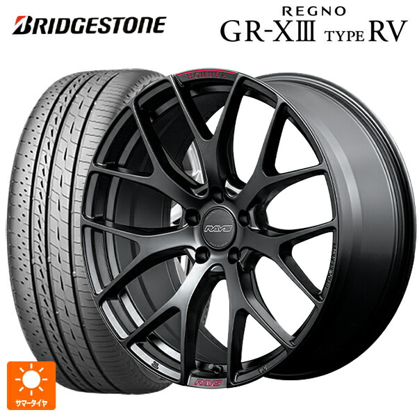 ミツビシ デリカD5(CV1系)用 245/45R19 102W XL ブリヂストン レグノ GR-X3 タイプ RV 正規品 レイズ ホムラ 2X7FT スポーツエディション # B7J 新品サマータイヤホイール 4本セット|タイヤホイール専門店コニシタイヤ