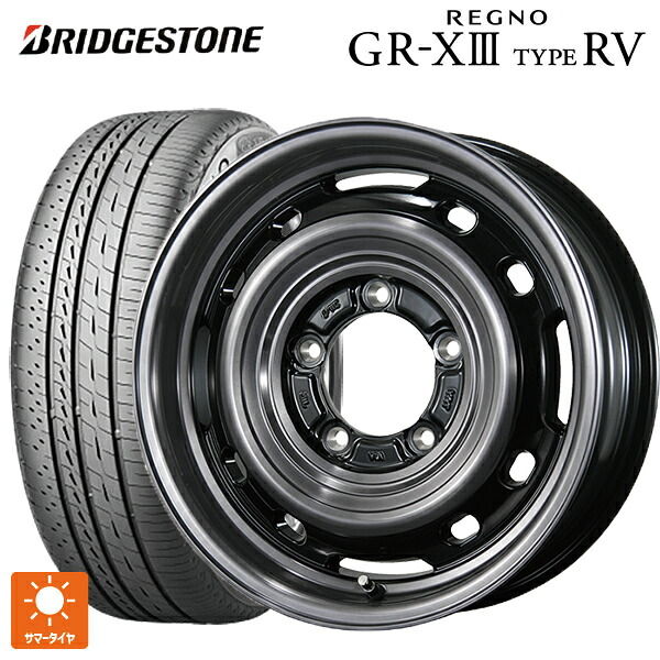 215/65R16 98H ブリヂストン レグノ GR-X3 タイプ RV 正規品 # トピー ランドフット XFG SC/P 16-5.5J 国産車用 サマータイヤホイール4本セット