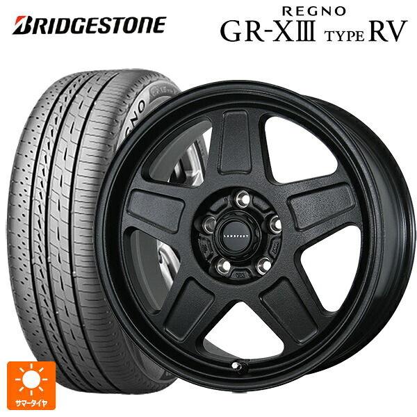 205/55R16 91V ブリヂストン レグノ GR-X3 タイプ RV 正規品 # トピー ランドフット GWD # R/B 16-7J 国産車用 サマータイヤホイール4本セット
