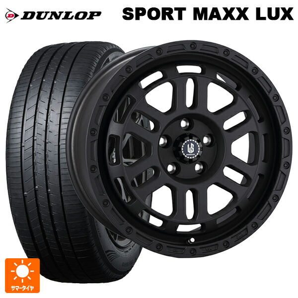 ミツビシ デリカD:5(3DA系)用 225/60R18 100H ダンロップ スポーツ マックス ラックス 阿部商会 ラ･ストラーダ ディスカバー WB 新品サマータイヤホイール 4本セット