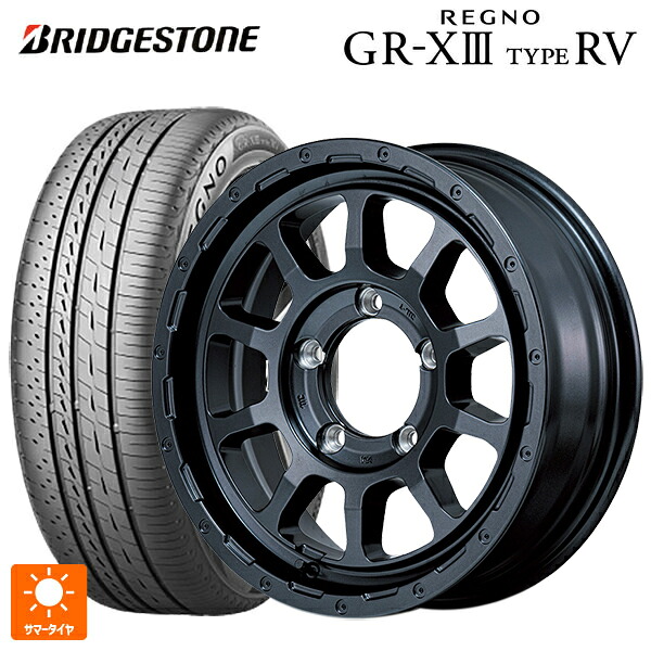 215/65R16 98H ブリヂストン レグノ GR-X3 タイプ RV 正規品 # エムアイディー ナイトロパワー M10 PERSHING バレルブラックエディション バレルブラック 16-6J 国産車用 サマータイヤホイール4本セット|タイヤホイール専門店コニシタイヤ
