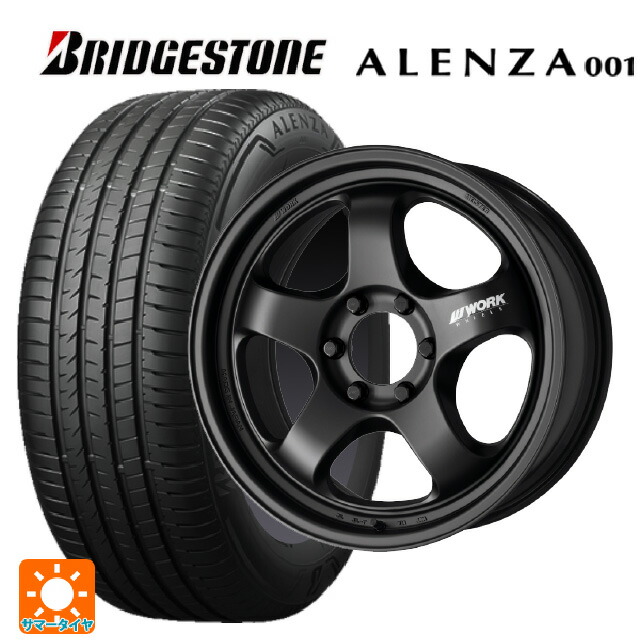 265/60R18 110V ブリヂストン アレンザ001 正規品 ワーク マイスター エスワン SUV MBL 18-8J 国産車用 サマータイヤホイール4本セット