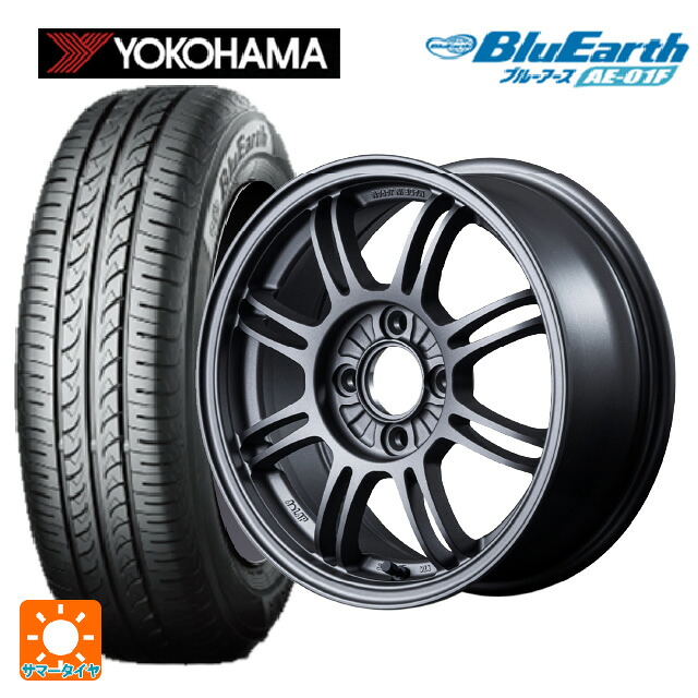 175/65R14 82S ヨコハマ ブルーアース AE01F レイズ A LAP(エーラップ) MF 14-6J 国産車用 サマータイヤホイール4本セット|タイヤホイール専門店コニシタイヤ