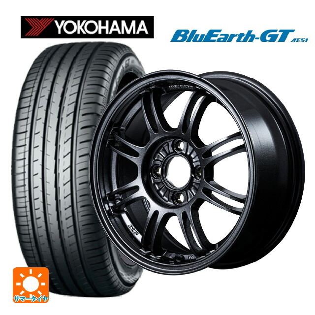 175/65R14 82H ヨコハマ ブルーアースGT AE51 レイズ A LAP(エーラップ) 6XZ 14-6J 国産車用 サマータイヤホイール4本セット