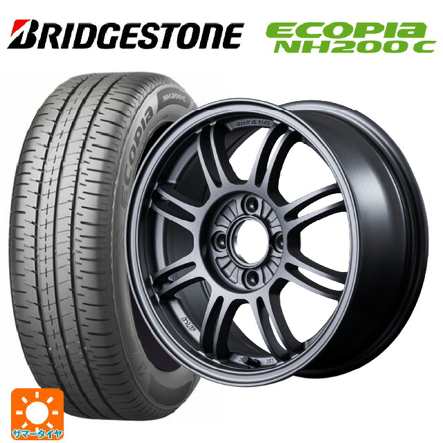 175/70R14 84S ブリヂストン エコピア NH200C 正規品 レイズ A LAP(エーラップ) MF 14-6J 国産車用 サマータイヤホイール4本セット｜タイヤホイール専門店コニシタイヤ