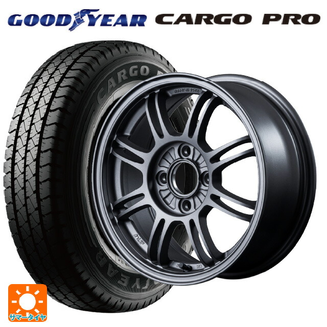 155/80R14 88/86S グッドイヤー カーゴプロ レイズ A LAP(エーラップ) MF 14-6J 国産車用 サマータイヤホイール4本セット|タイヤホイール専門店コニシタイヤ