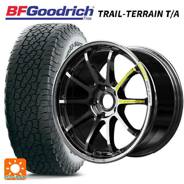 245/65R17 111T XL BFグッドリッチ トレイルテレーン T/A ホワイトレター 正規品 レイズ グラムライツ 57NR リミテッド RB 17-7J 国産車用 サマータイヤホイール4本セット