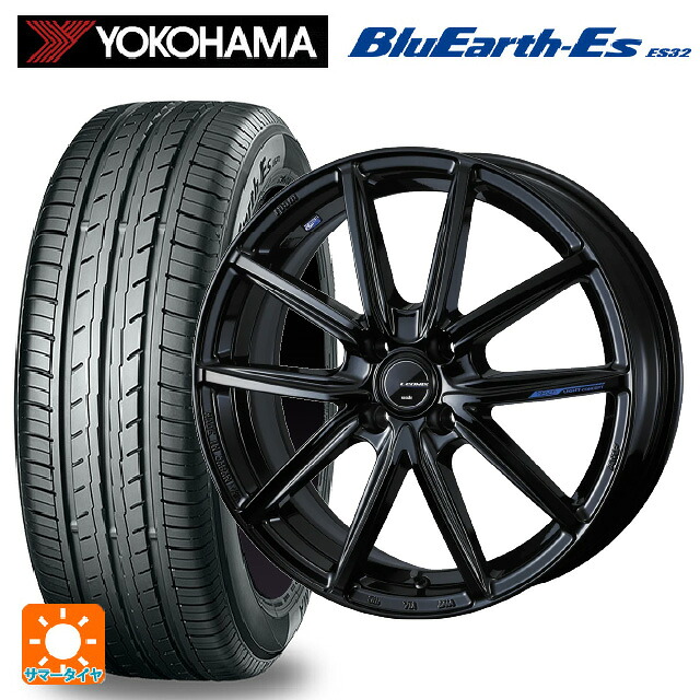 225/50R16 92V ヨコハマ ブルーアースEs ES32 ウェッズ レオニス ナヴィア08 PBK 16-6J 国産車用 サマータイヤホイール4本セット｜タイヤホイール専門店コニシタイヤ