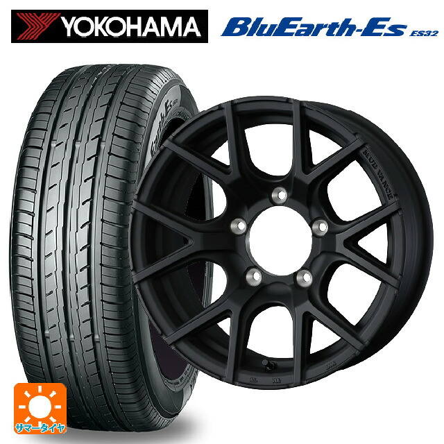 215/65R16 98H ヨコハマ ブルーアースEs ES32 ウェッズ マッドヴァンス SD FMBK 16-6J 国産車用 サマータイヤホイール4本セット