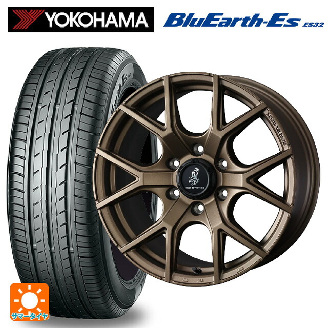 215/65R16 98H ヨコハマ ブルーアースEs ES32 ウェッズ マッドヴァンス SD FMBR 16-5.5J 国産車用 サマータイヤホイール4本セット