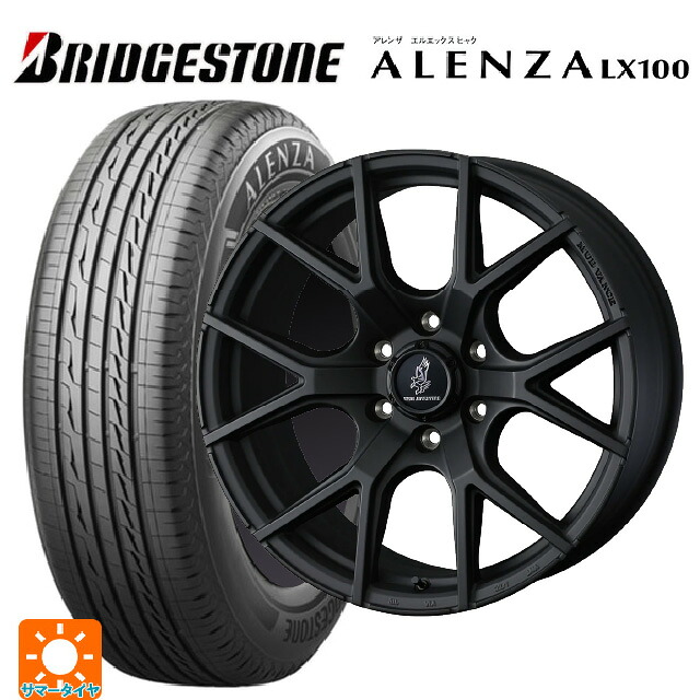 トヨタ ランドクルーザープラド(150系)用 275/65R17 115H ブリヂストン アレンザLX100 正規品 ウェッズ マッドヴァンス SD FMBK 新品サマータイヤホイール 4本セット