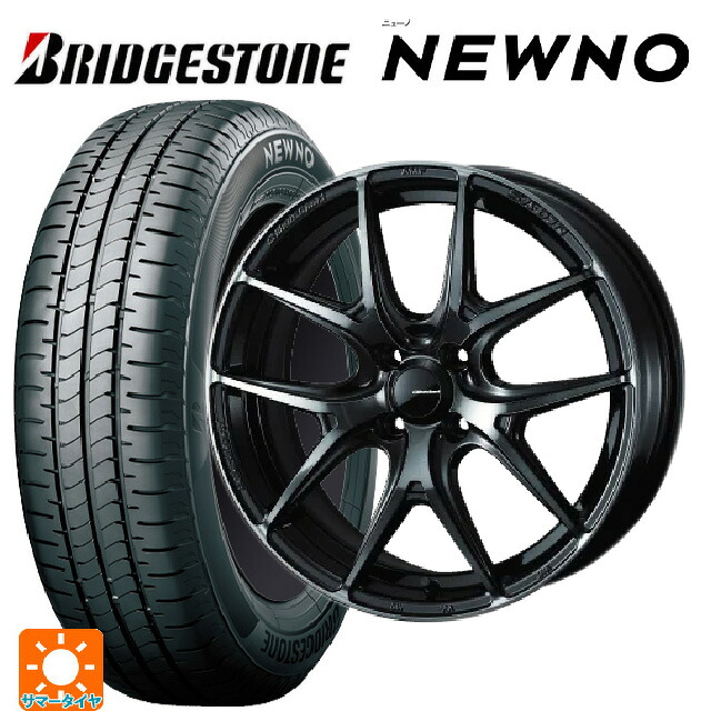 185/65R15 88S ブリヂストン ニューノ 正規品 # ウェッズ ウェッズスポーツ SA 01R WBC 15-6J 国産車用 サマータイヤホイール4本セット