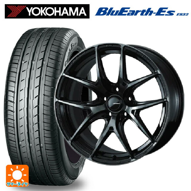 235/45R17 97V ヨコハマ ブルーアースEs ES32 ウェッズ ウェッズスポーツ SA 01R WBC 17-7.5J 国産車用 サマータイヤホイール4本セット