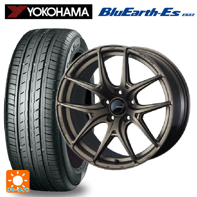 235/45R17 97V ヨコハマ ブルーアースEs ES32 ウェッズ ウェッズスポーツ SA 01R EJ-BRONZE2 17-7.5J 国産車用 サマータイヤホイール4本セット