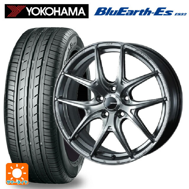 225/35R19 84W ヨコハマ ブルーアースEs ES32 ウェッズ ウェッズスポーツ SA 01R PSB 19-8.5J 国産車用 サマータイヤホイール4本セット 149,970円
