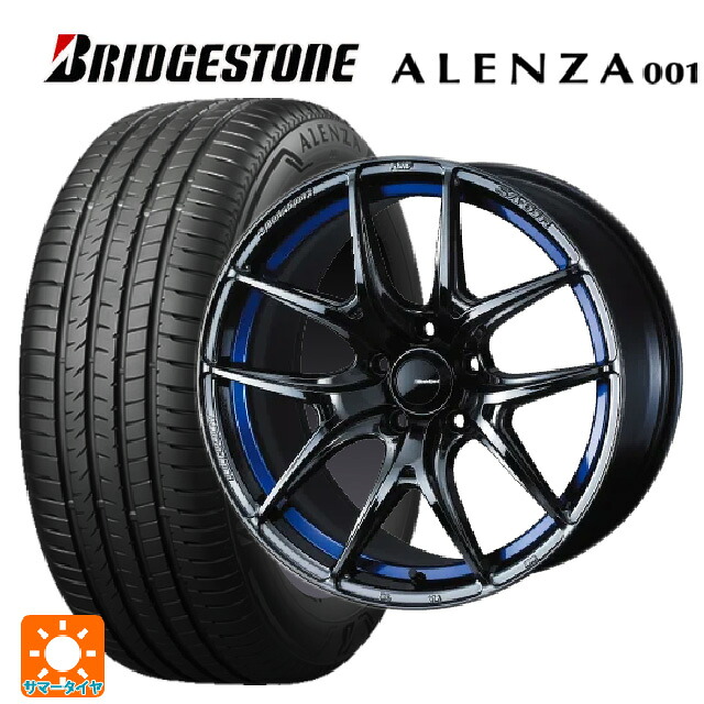 225/65R17 102H ブリヂストン アレンザ001 正規品 ウェッズ ウェッズスポーツ SA 01R BLC2 17-7.5J 国産車用 サマータイヤホイール4本セット｜タイヤホイール専門店コニシタイヤ