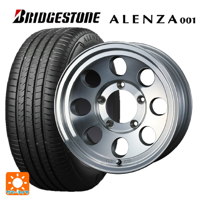215/65R16 98H ブリヂストン アレンザ001 正規品 ウェッズ ジムライン タイプ2 POL 16-6J 国産車用 サマータイヤホイール4本セット|タイヤホイール専門店コニシタイヤ