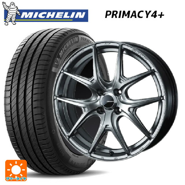 225/50R16 92W ミシュラン プライマシー4＋ 正規品 ウェッズ ウェッズスポーツ SA 01R PSB 16-6.5J 国産車用 サマータイヤホイール4本セット