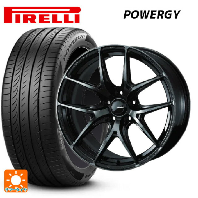 245/50R18 100W ピレリ パワジー 正規品 ウェッズ ウェッズスポーツ SA 01R WBC 18-8.5J 国産車用 サマータイヤホイール4本セット｜タイヤホイール専門店コニシタイヤ