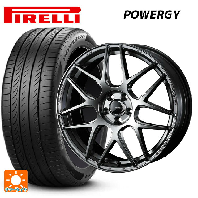 トヨタ ライズハイブリッド(A202)用 195/60R17 90H ピレリ パワジー 正規品 ウェッズ ウェッズスポーツ SA27R PSB 新品サマータイヤホイール 4本セット|タイヤホイール専門店コニシタイヤ