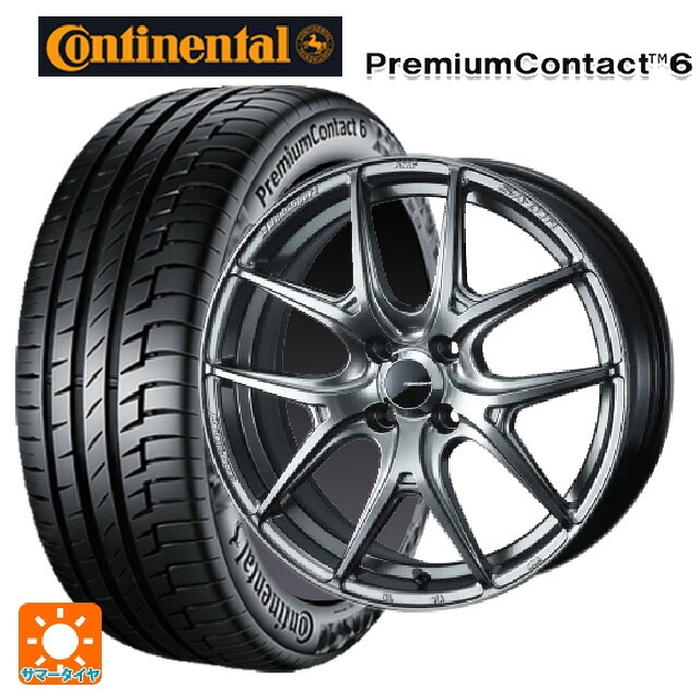 185/65R15 88H コンチネンタル プレミアムコンタクト 6 正規品 ウェッズ ウェッズスポーツ SA 01R PSB 15-6J 国産車用 サマータイヤホイール4本セット｜タイヤホイール専門店コニシタイヤ